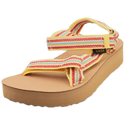 Teva Midform Universal Womens Walking Sandals in Yellow Multicolour - 5