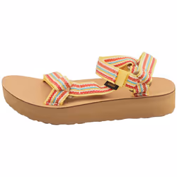 Teva Midform Universal Womens Walking Sandals in Yellow Multicolour - 5