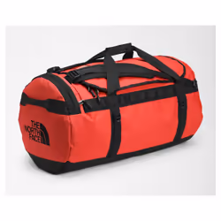 The North Face Base Camp Duffel L, Large, Black, Red, 95 L, Polyester, Unisex, Monochromatic