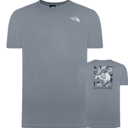 The North Face Men's Box Exploration T-Shirt - Grey, Large