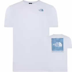 The North Face Men's Box Exploration T-Shirt - White, X-Large