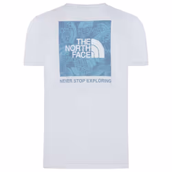 The North Face Men's Box Exploration T-Shirt - White, X-Large