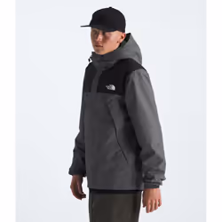 THE NORTH FACE Men's Antora Waterproof Jacket (Standard and Big Size)  Smoked Pearl/TNF Black-NPF  X-Large