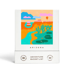 Arizona Adventure Bucket List: 50 Scratch-Off Cards for Outdoor Activities  Tourist Attractions  and Road Trips - Perfect Travel Gift and Guide for Ex
