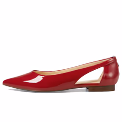 Tommy Hilfiger Women's VELAHI Ballet Flat  Blood Red 610  7.5