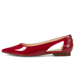 Tommy Hilfiger Women's VELAHI Ballet Flat  Blood Red 610  7.5