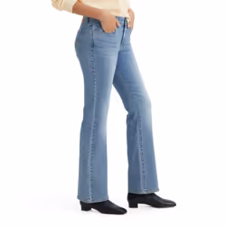 Levi's Women's Classic Bootcut Jeans Also Available in Plus  New Blue  26 Regular