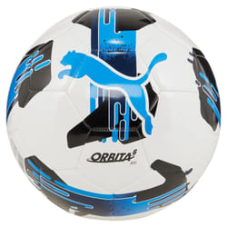 PUMA Unisex Orbita 6 Machine Stitch Soccer Ball  PUMA White-Ignite Blue SS25  4