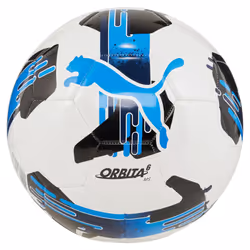 PUMA Unisex Orbita 6 Machine Stitch Soccer Ball  PUMA White-Ignite Blue SS25  3