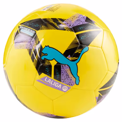PUMA Unisex ORBITA LALIGA 1 Machine Stitched Soccer Ball Pel? Yellow-Multicolor AH24 4
