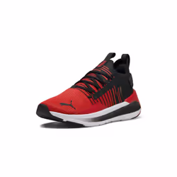 PUMA Men's Softride Symmetry Fuzion Running Shoes for All Time Red-Black-White 10.5