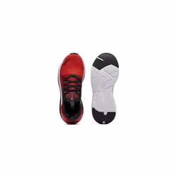 PUMA Men's Softride Symmetry Fuzion Running Shoes  for All Time Red-Black-White  10.5