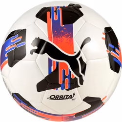 PUMA Unisex Orbita 6 Machine Stitch Soccer Ball PUMA White-Glowing Red-Purple Glimmer SS25 3