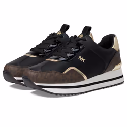Michael Kors Raina Trainer Black/Brown 8 M