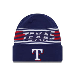 New Era Texas Rangers Sport Knit Beanie Hat