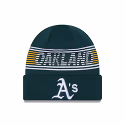 New Era Oakland Athletics Sport Knit Beanie Hat