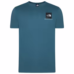 The North Face Mens Small Box Logo T-Shirts - Mallard Blue, XX-Large