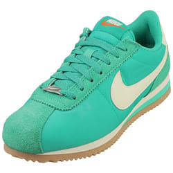 Nike Cortez Womens Fashion Trainers in Green - 9 UK