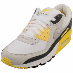 Nike Air Max 90 Mens Fashion Trainers in White Grey - 11