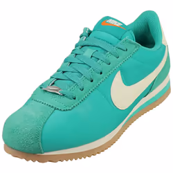 Nike Cortez Womens Fashion Trainers in Green - 5