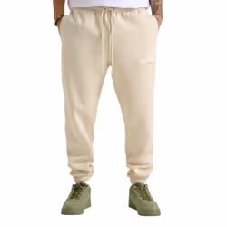 Nike Mens Joggers Club Fleece Sweatpants Casual Retro Sportswear Trousers Bottom - Khaki, 2XL
