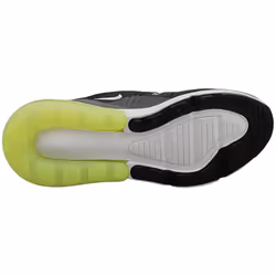 Nike Air Max 270 Kids Fashion Trainers in Black White Lemon - 3