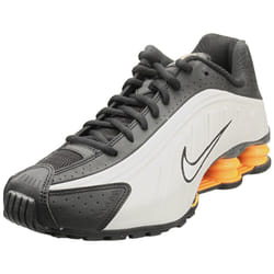 Nike Shox R4 Mens Fashion Trainers in Black Grey - 7
