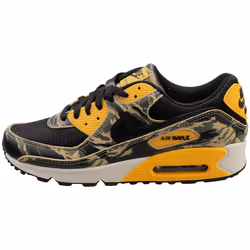 Nike Nike Air Max 90 Prm Mens Fashion Trainers in Black Gold - 8