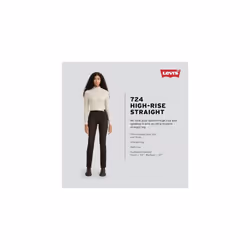 Levi's Women's 724 High Rise Straight Jeans Also Available in Plus  Cut It Close