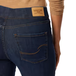 Levi Strauss Signature Gold Women's Totally Shaping Pull-on Skinny Jeans Available in Plus Size  Blue Rhythm