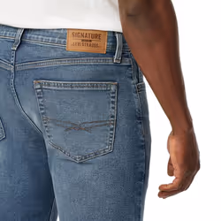 Levi Strauss Signature Gold Men's Regular Fit Flex Jeans  Mountain Mist