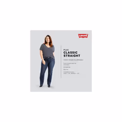 Levi's Women's Size Classic Straight Jeans Also Available in Plus  Cave Wall