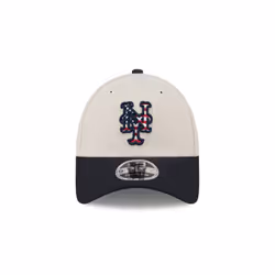 New Era Mens July 4 9Forty Stretch Snapback Cap ~ New York Mets