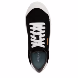 Dr. Scholl's Womens Time Off Sneaker Black Canvas 7.5 M
