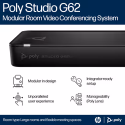 POLY Studio G62 Video Conferencing System