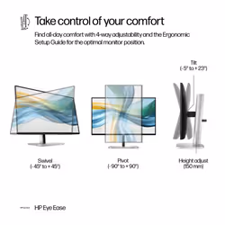 HP Series 5 Pro 23.8 inch FHD USB-C Monitor - 524pu - Additional view 6