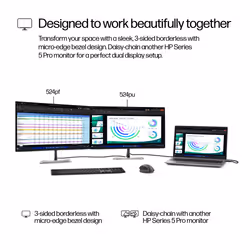 HP Series 5 Pro 23.8 inch FHD USB-C Monitor - 524pu - Additional view 8