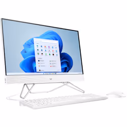 HP 24-cb1041na Intel® Core™ i5 i5-1235U 60.5 cm (23.8") 1920 x 1080 pixels All-in-One PC 8 GB DDR4-SDRAM 256 GB SSD NVIDIA GeForce MX450 Windows 11 Home Wi-Fi 5 (802.11ac) White