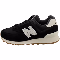New Balance 574 Unisex Casual Trainers in Black White - 4