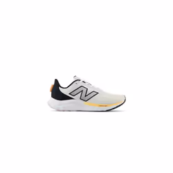 New Balance Women's Fresh Foam Arishi V4 Running Shoe  White/Black/Peach Blossom  5