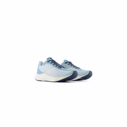 New Balance Women's Fresh Foam Arishi V4 Running Shoe  Quarry Blue/Chrome Blue/Silver Metallic  5.5 Wide
