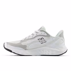 New Balance Women's Fresh Foam Arishi V4 Running Shoe  Nb White/Silver Metallic/Black  11
