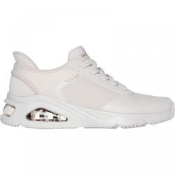 ) Tres-Air Uno - Easy Steppers | Off White | Women's Slip-ins Bungee-Lace Trainers - 5 (Adults'