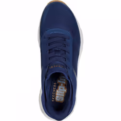 ) Tres-Air Uno - Easy Steppers | Navy | Women's Slip-ins Bungee-Lace Trainers - 8 (Adults'