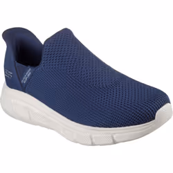) Skechers BOBS Sport B Flex Resilient Textile Men's Navy Trainers - Blue, 10 (Adults'