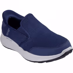 ) Slip-ins Relaxed Fit: Equalizer 5.0 - Drayze | Navy | Men's Hands-Free Slip-on Trainer Style Shoes - 8 (Adults'