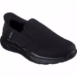 ) Slip-ins Relaxed Fit: Equalizer 5.0 - Drayze | Black | Men's Hands-Free Slip-on Casual Shoes - 11 (Adults'