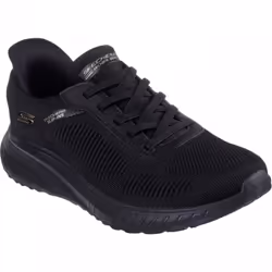 ) BOBS Sport Squad Chaos - Current Muse | Black | Women's Slip-ins Trainers - 4 (Adults'