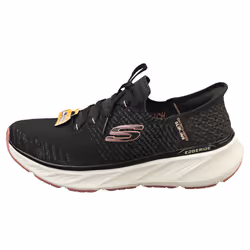 Skechers Slip-ins Edgeride Impression Womens Fashion Trainers in Black Pink - 4 UK