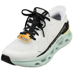 Skechers Slip-ins Glide Step Altus Womens Fashion Trainers in White Multicolour - 8